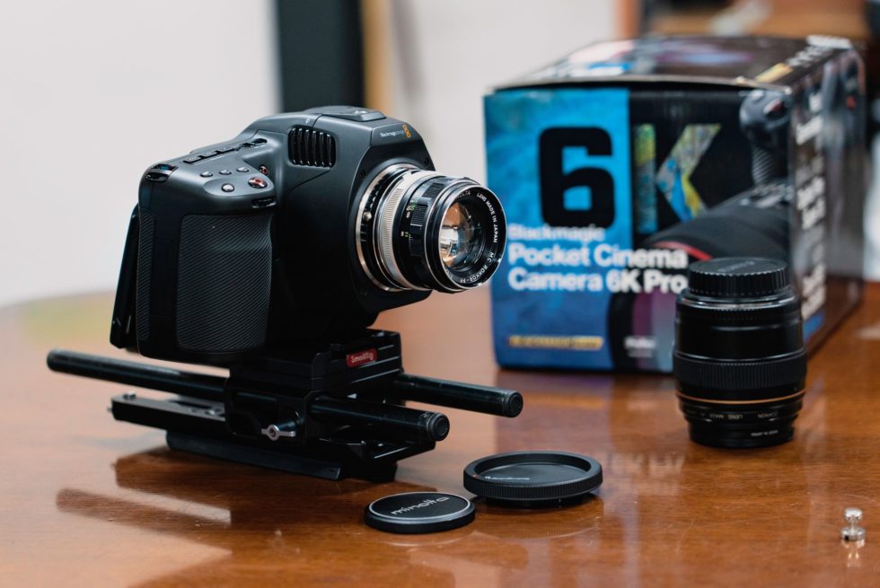 ブラックマジックポケットシネマ6KPROデモ機が届きました
